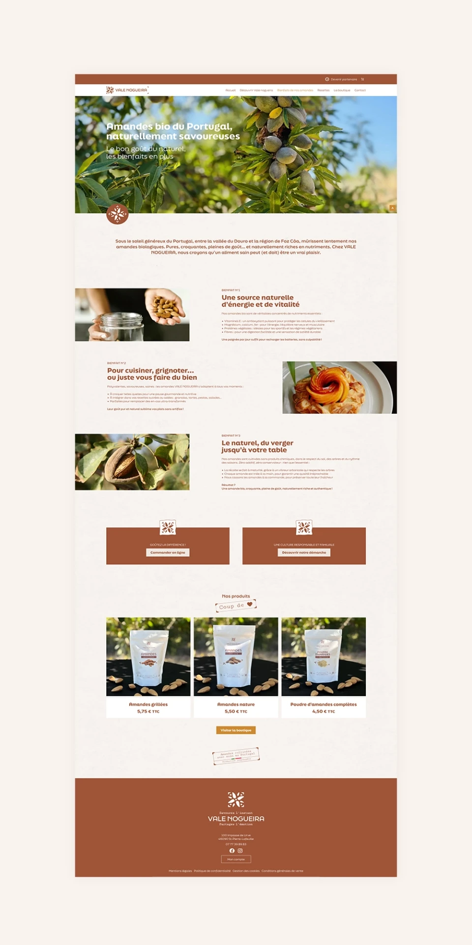 bienfaits site web vale nogueira