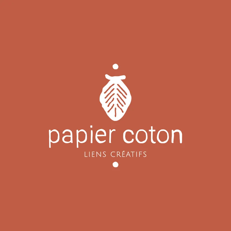 logo papier coton