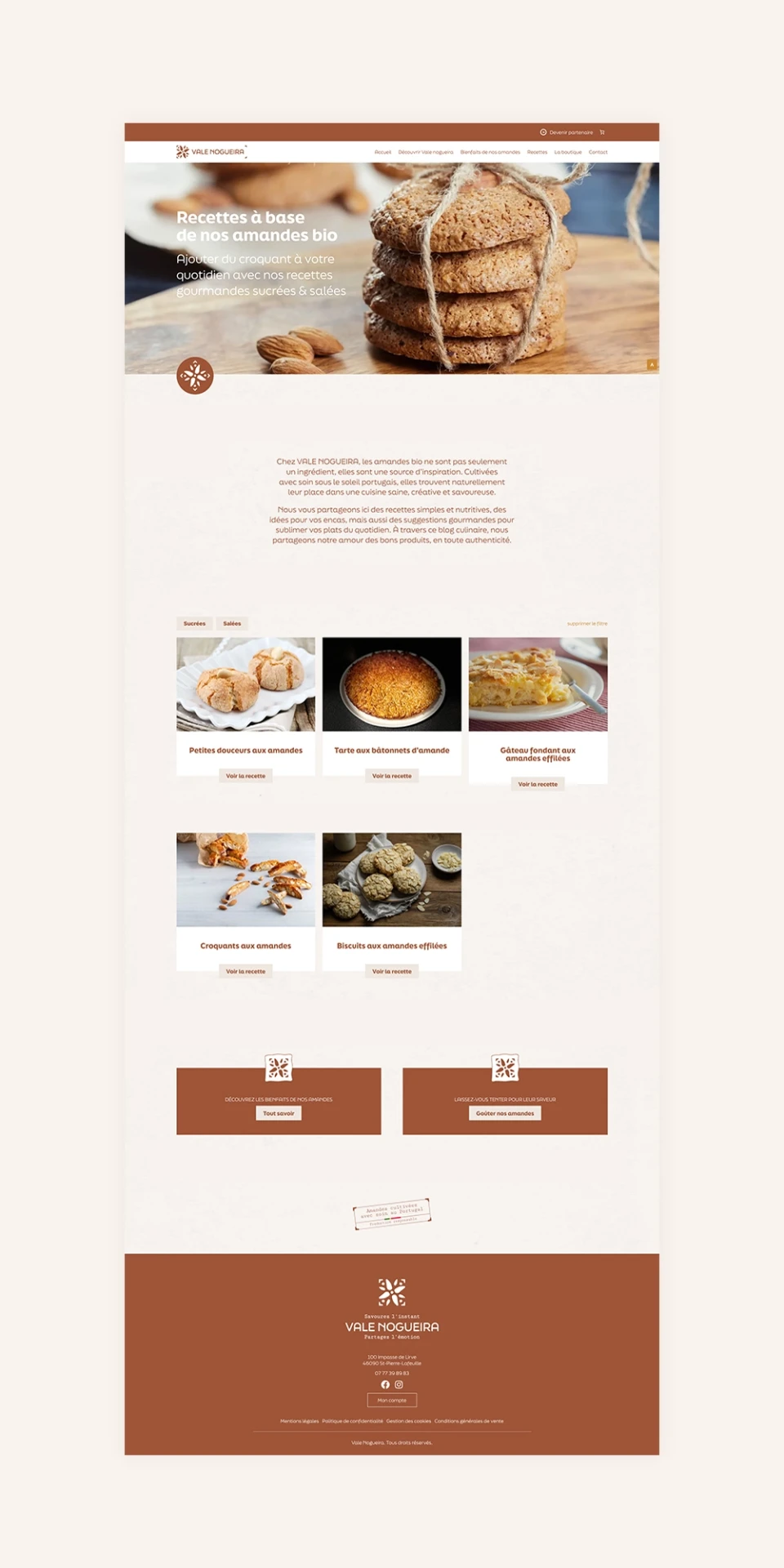 recettes site web vale nogueira