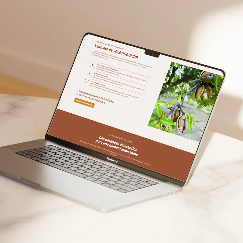 site web vale nogueira amandes